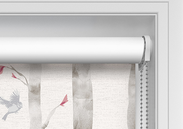 Watercolour Woods, Pink - Twist&Fit Roller Blind - Image 11